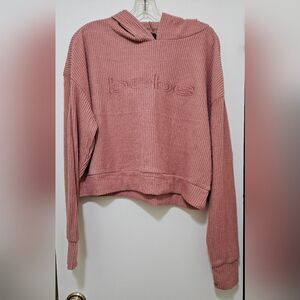 Bebe Women's Hooded Sweater Size Large